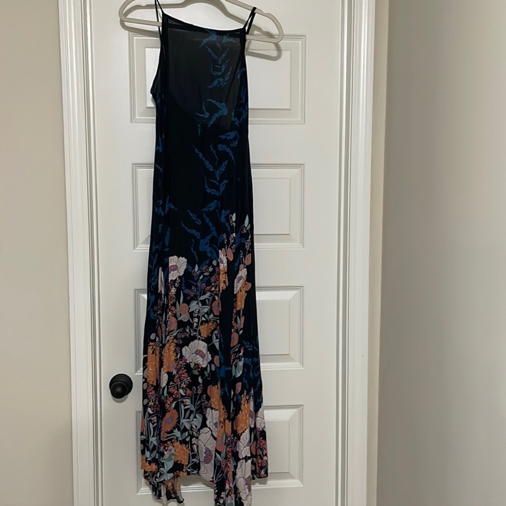 Backless free people floral sundress.